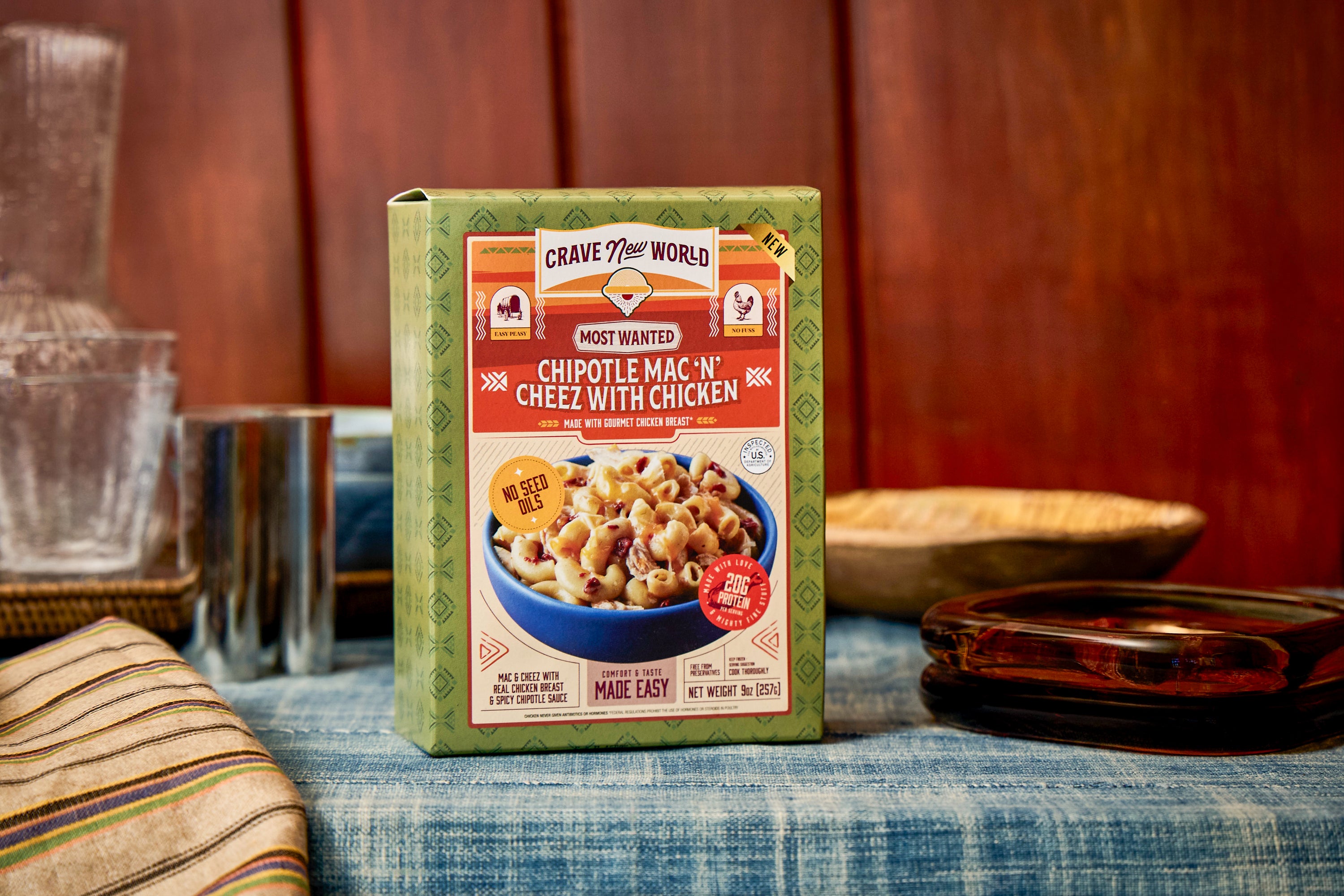 Chipotle Mac & Cheez with Chicken